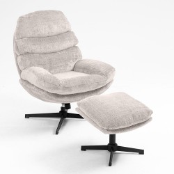 Fotelis MERCURY su pakoju (Cremona-02)